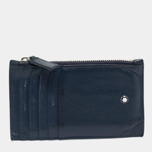 Porte cartes zippé cuir - porte-cartes, en